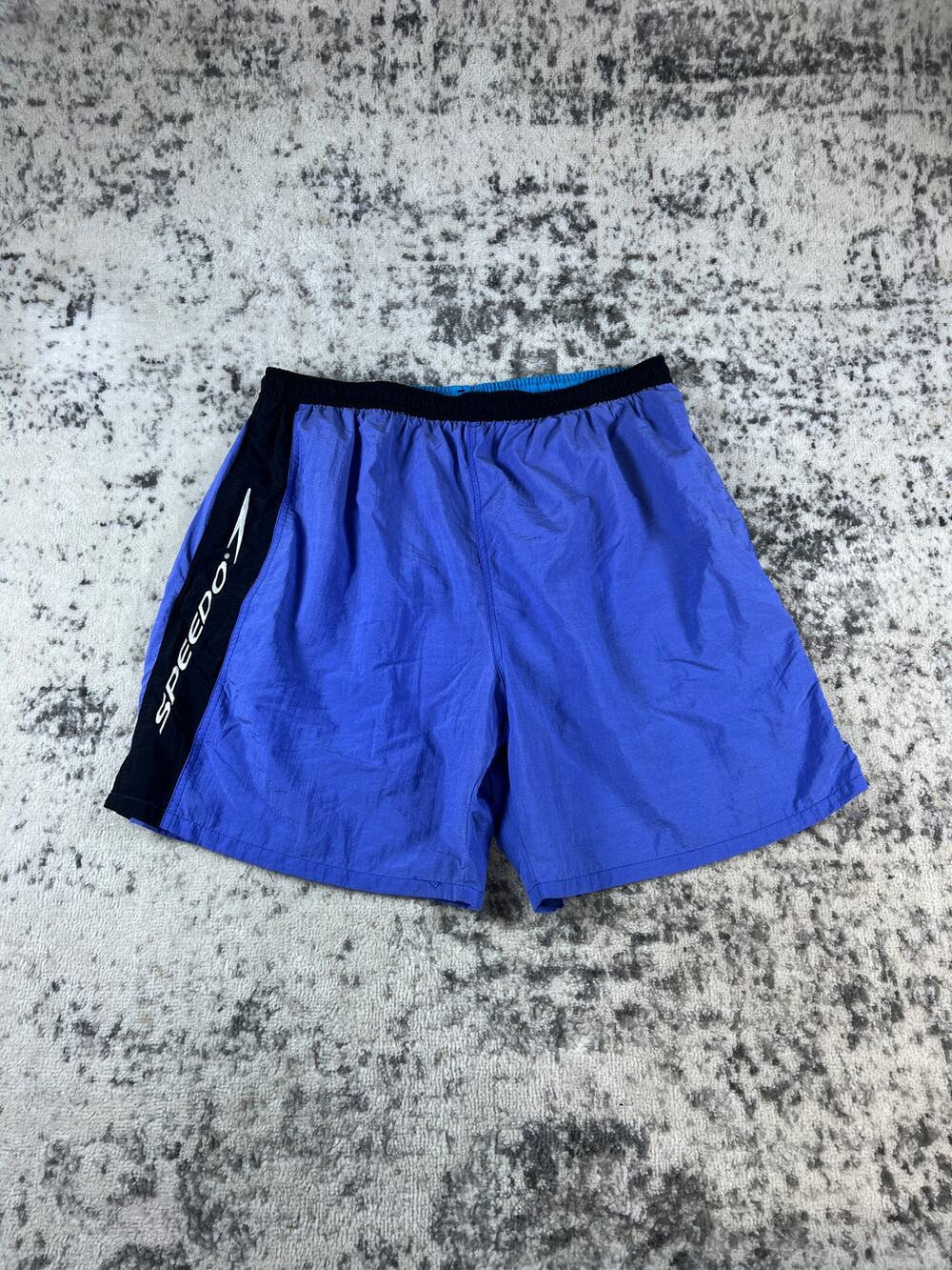 Vintage Speedo Swim Trunks Adult XL Nylon Lined Retro Beach Shorts
